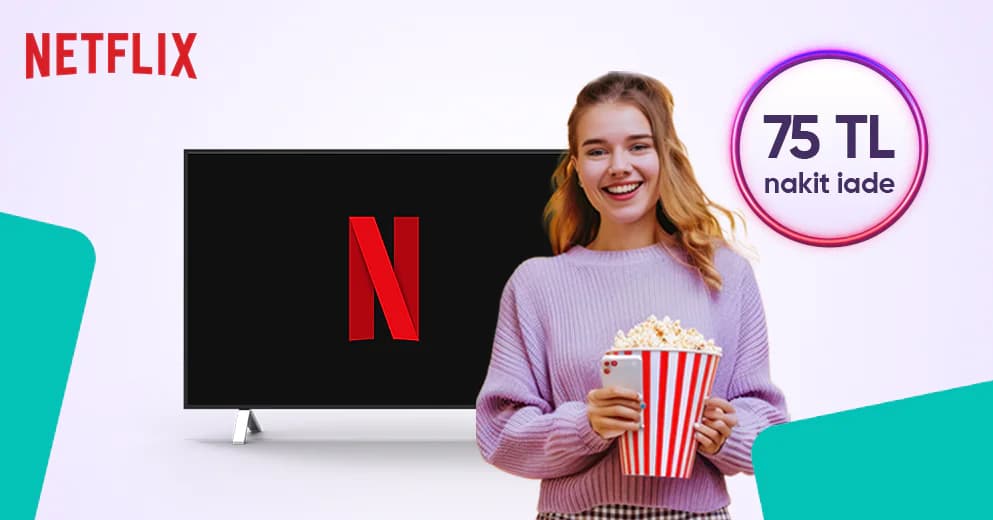 Netflix Ödemelerinde %50 İade
