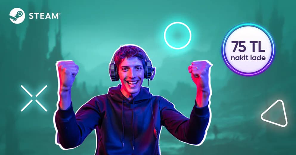 Steam Ödemelerinde %20 İade
